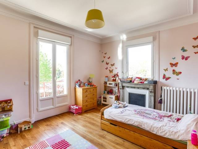 Au premier étage, une chambre pour une petite fille