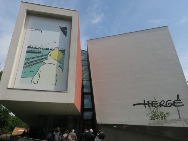 Un musée hommage  - Musée Hergé - Christian de Portzamparc 