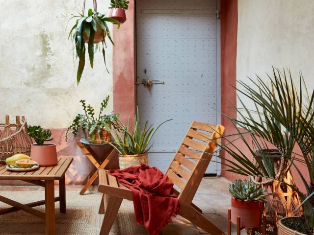 Une terrasse façon hacienda mexicaine