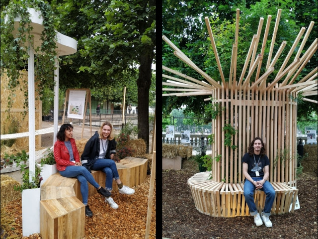 Le jardin urbain de demain vu par les étudiants en paysagisme, design et architecture