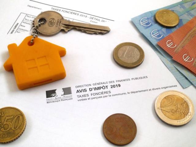 Avis d'imposition pour la taxe foncière