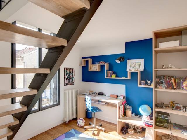 Des chambres en duplex pour les enfants