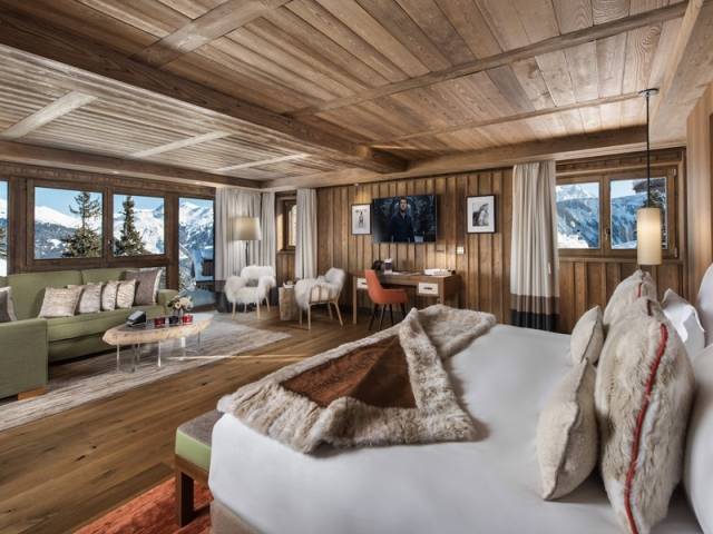 L'hôtel Barrière Les Neiges, à Courchevel