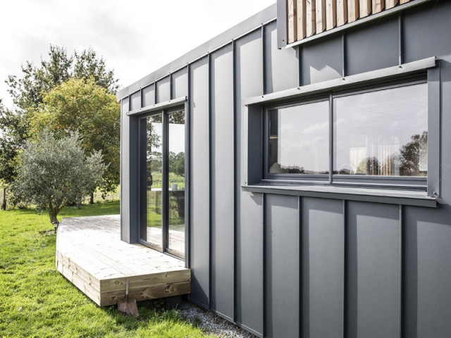 Une maison container bien isolée