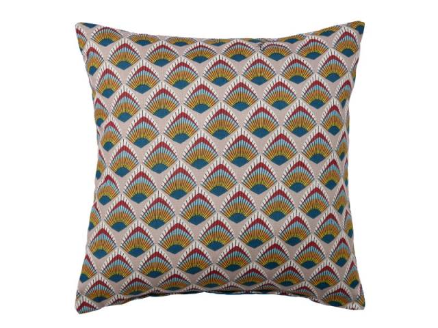 Coussin wax coton et polyester, 30 x 30 cm : 12,90 &euro;