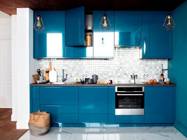 Une cuisine Classic Blue