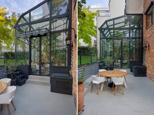 Une terrasse entièrement réaménagée