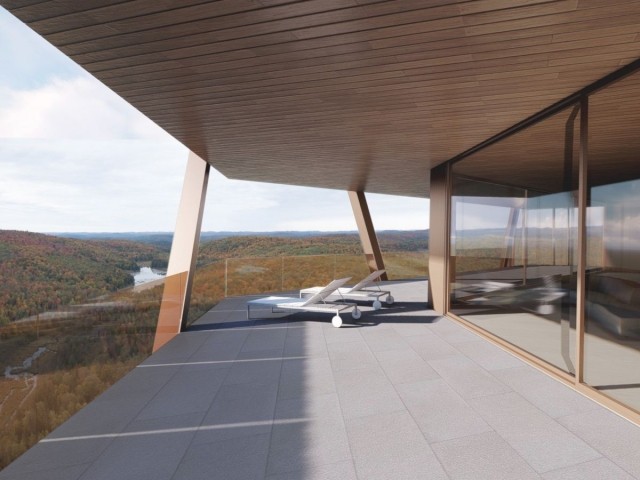 Des vues à couper le souffle  - Pekuliari (Outaouais, Canada) MU Architecture
