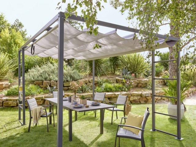 jardin 3,5 x 3,5 m Green protège du soleil Pour extérieur terrasse dDanke Voile d’ombrage carrée anti-UV