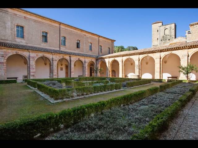 Aude, Abbaye Sainte-Marie de Lagrasse