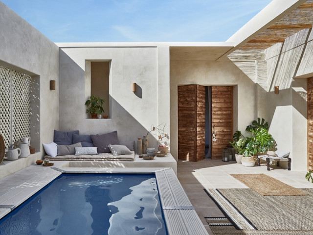 Une terrasse comme au bord de la Méditerranée