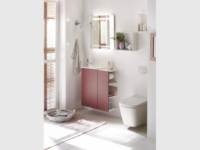 Meuble salle de bains avec lave-main Essento, Burgbad