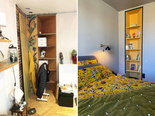 Une chambre rafraîchie avec élégance