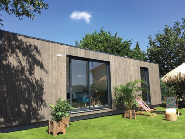 Un studio de jardin pour recevoir