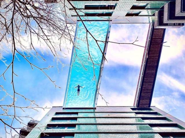 Une vue imprenable sur Londres - Piscine flottante Londres