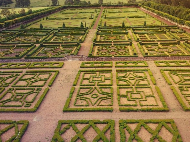 Jardins du château du Coudray Montpensier 