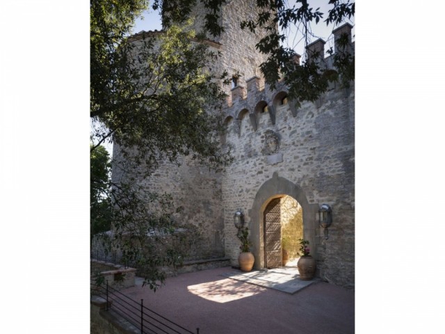 Une longue période de rénovation  - Hôtel Castello di Reschio Italie château