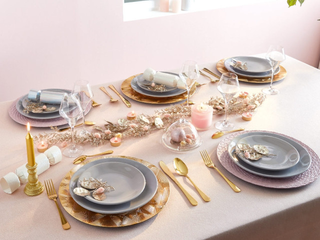 Déco de table de fête : de la belle vaisselle à prix doux !