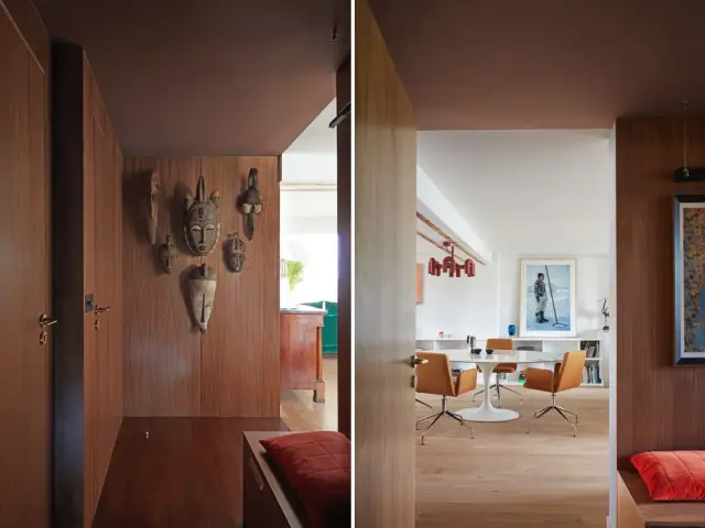 Une entr&eacute;e tout en contraste