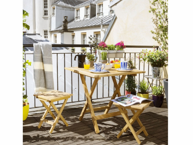 Un mini balcon accueillant