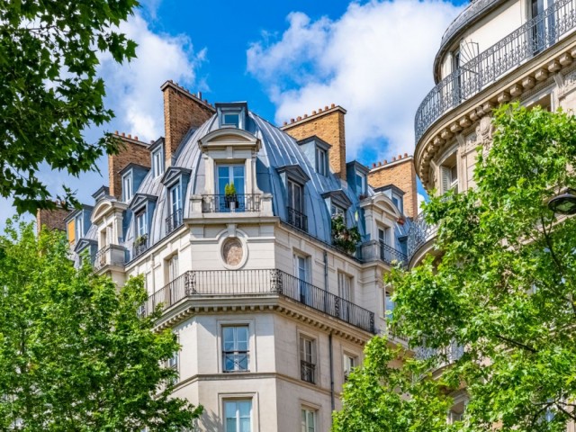 Illustration immeuble appartement parisien