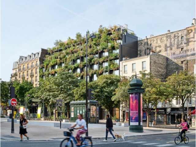 Un prix pour ce projet végétalisé - Villa M Paris Triptyque Architecture