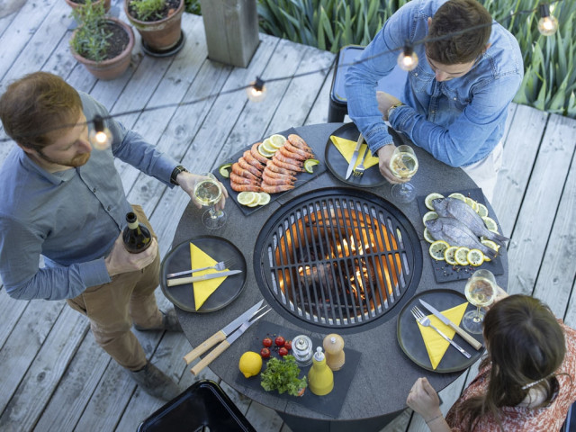 Ustensile barbecue x3 - Barbecue et plancha - Mobilier de jardin - Jardin  et Plein air