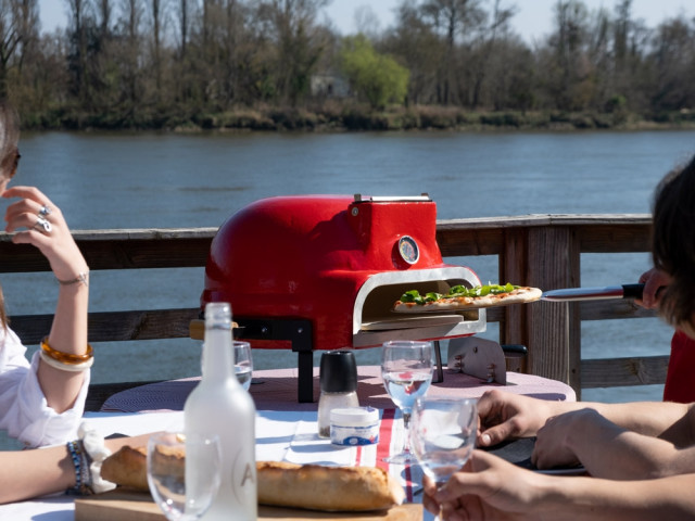 Le plus outdoor : four extérieur Coccinelle 