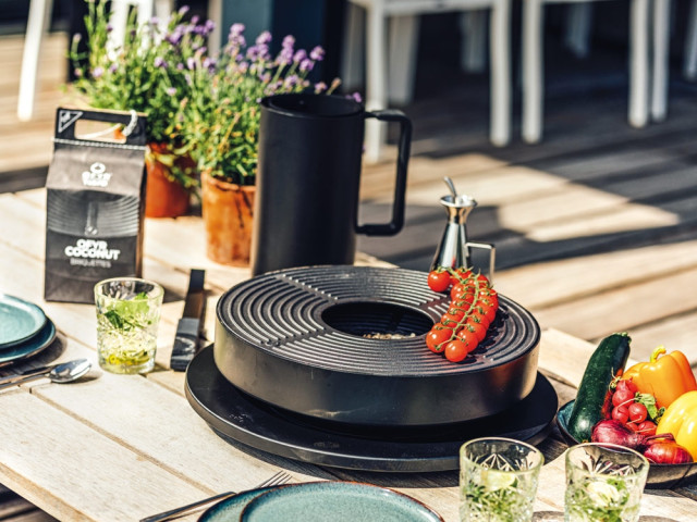 Le plus maniable : plancha-grill Tabl'O