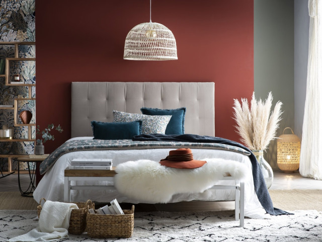 Install a soft headboard 