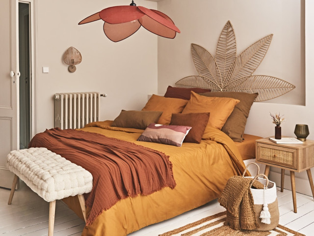 Opt for warm colors
