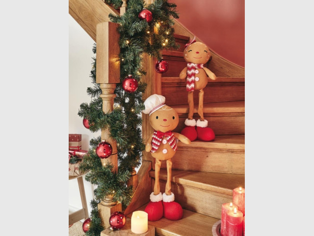 Décorer son escalier pour Noël