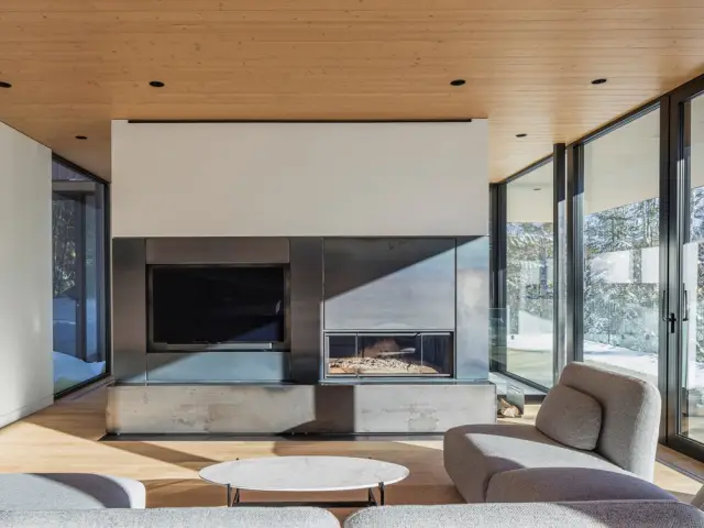 Une cheminée pour réchauffer le c&oelig;ur de la maison