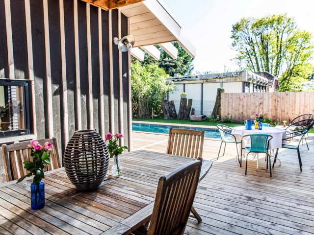 Un patio au c&oelig;ur de la maison