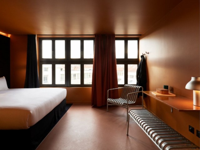 Des chambres frugales, sans télé - Hotel Pilo Lyon