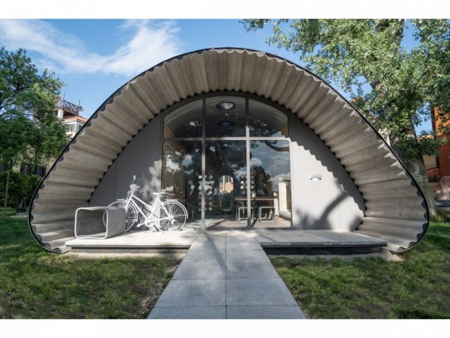Une maison "hautement durable" - Norman Foster Essential Homes Research Holcim Biennale de Venise