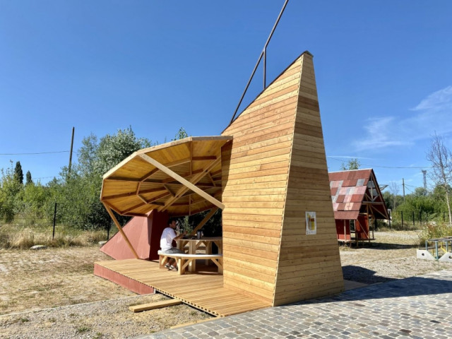 Festival Cabanes sur l'île Lille architecture