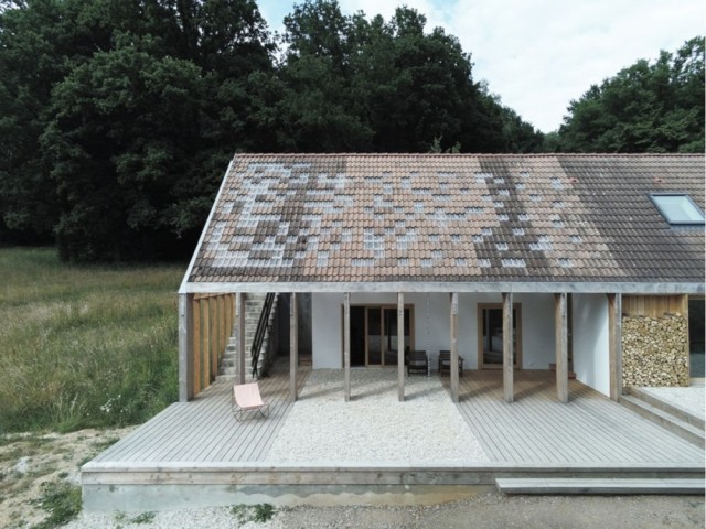 Une surface de toiture augmentée  - Java Architecture maison Phenix rénovation Orne