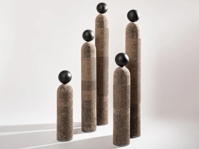 Les gardiens, la premi&egrave;re sculpture du confinement