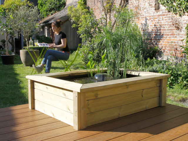 Un bassin d'agrément permet de créer une ambiance des plus reposante dans un jardin