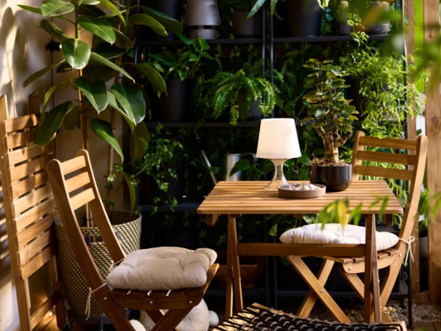 Un salon de jardin simple et efficace