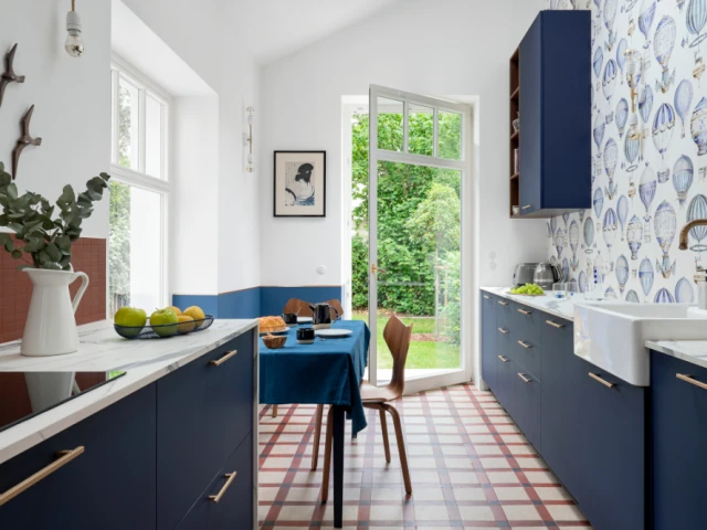 Une cuisine lumineuse