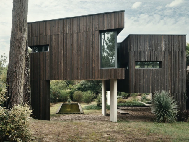 Une maison modulable au c&oelig;ur de la forêt landaise