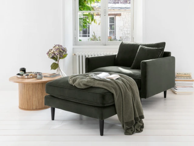 Un fauteuil chic et décontracté