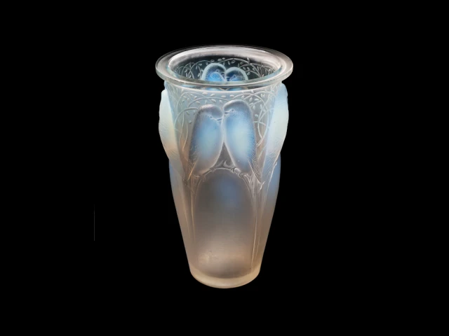 Vase Ceylan signé René Lalique