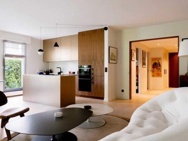 Six mois de travaux ont été nécessaires pour rénover cet appartement