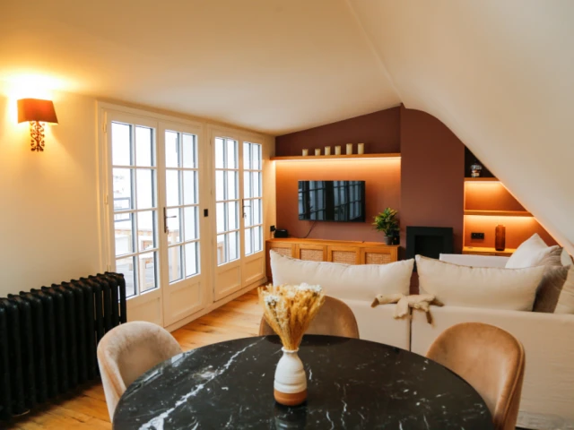 Après : Une pièce de vie cosy