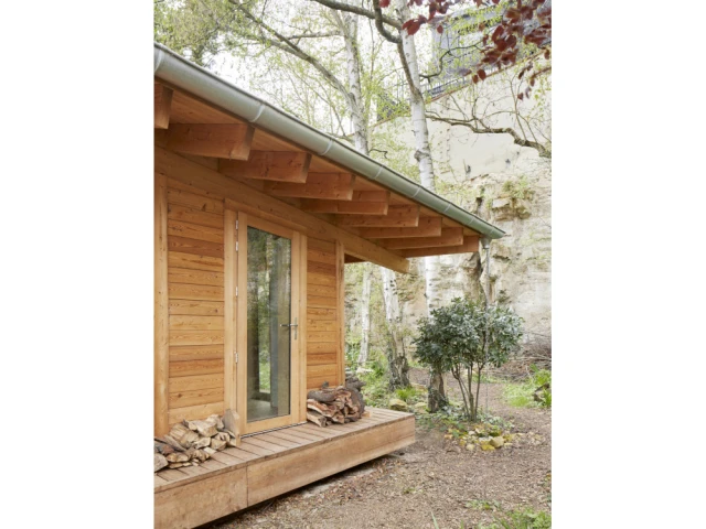 Une coursive tout autour de la maison