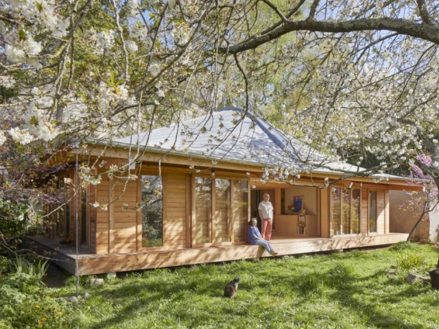 La construction de cette maison a demandé 12 mois de travaux