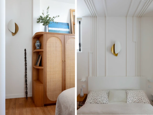 Une tête de lit d'inspiration Art déco